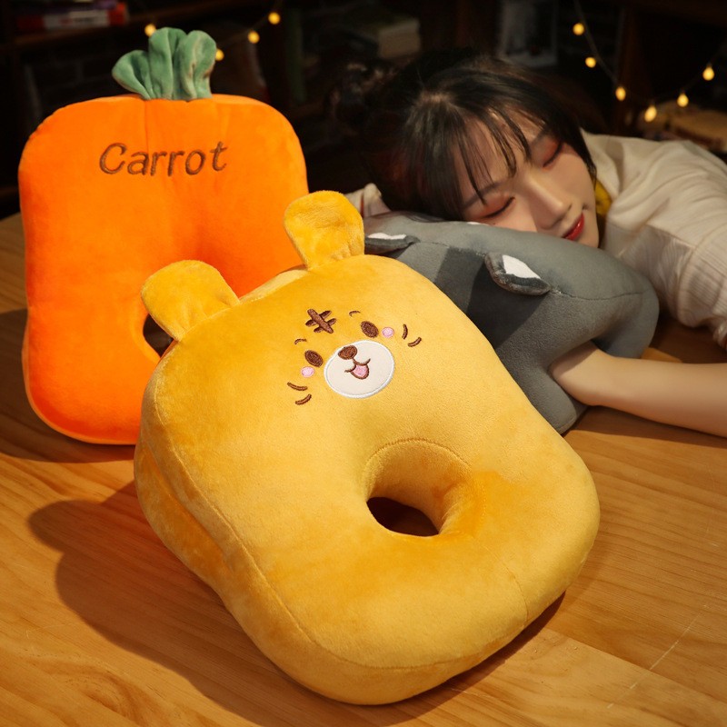 趴着睡觉上班族爬睡抱枕午睡办公室多功能学生中午休息抱枕垫