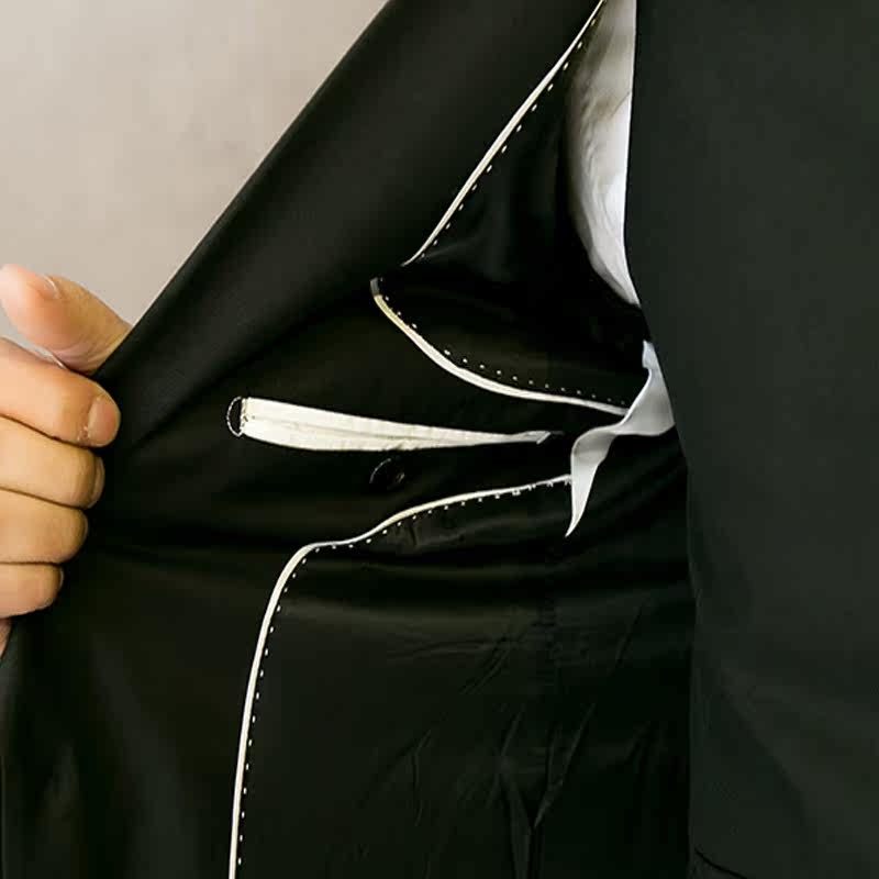 Costume homme en polyester pour printemps - Ref 1556090 Image 5