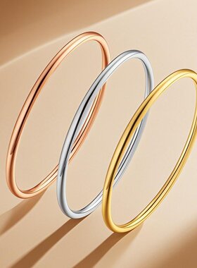 钛钢戒指女小众高级不掉色ins轻奢风不锈钢女生手饰时尚礼品