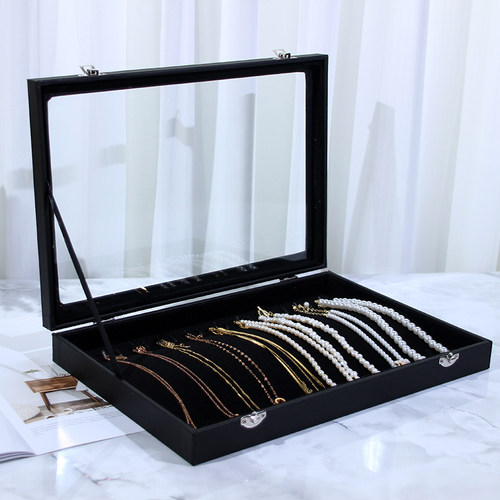 项链收纳锁骨链饰品盒子手链收藏