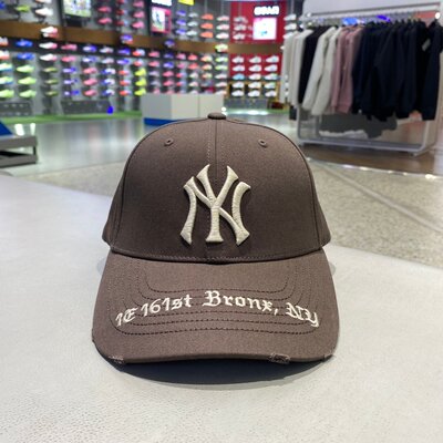 球星运动帽男女情侣帽刺绣LA鸭舌帽帽檐做旧防晒棒球帽3ACPKP02