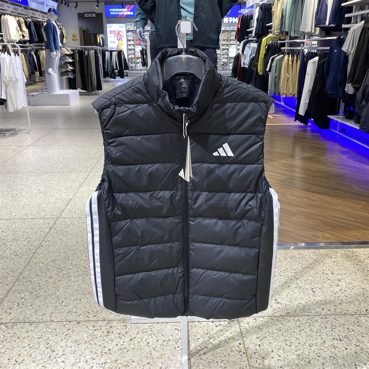 球星男士保暖防风羽绒马甲男款青少年2025新款轻薄KH3984