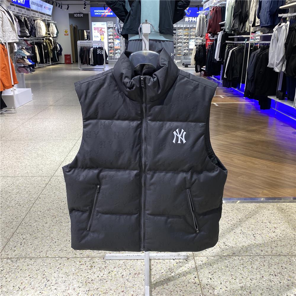 球星 男女老花加厚羽绒马甲25秋冬立领羽绒服3ADVM0356