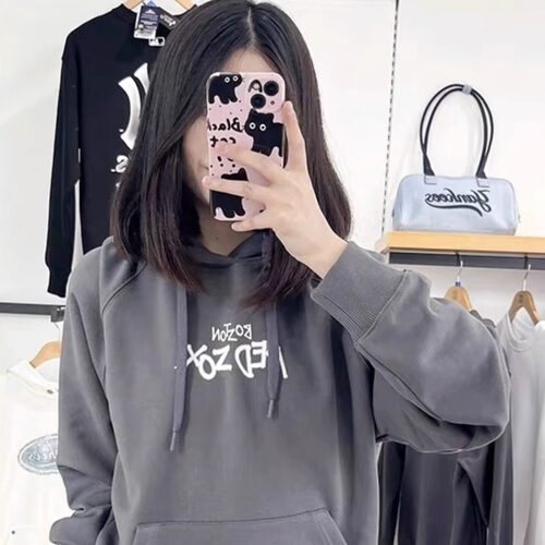 球星男女同款防风保暖运动连帽卫衣3AHDB0144-3AHDB0544-3AHDB055