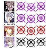 COS 吸血鬼骑士纹身贴 包邮 玖兰枢防水 动漫动画 锥生零纹身贴