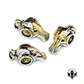 铁心银饰 项坠铁笛 男士 粉丝投稿设计哨子可吹响 925纯银吊坠口哨