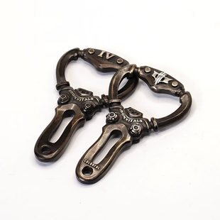 铁心银饰 原创设计配饰 工业风瓶起子 硬铜材质 镂空设计起瓶器