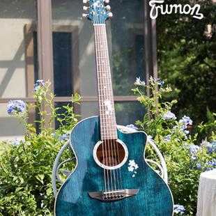 Trumon楚门新一代落樱原声单板民谣吉他初学者情人节男女生情侣
