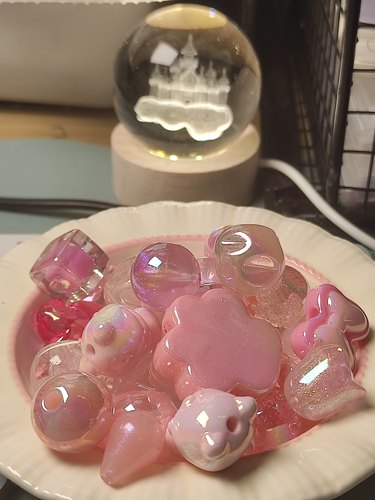 （15元包邮）100ml粉色镀UV高货大混103-020