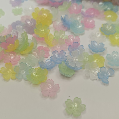 （9.9元包邮）69-005卡14果冻大樱花100个不满9.9随机发一颗米