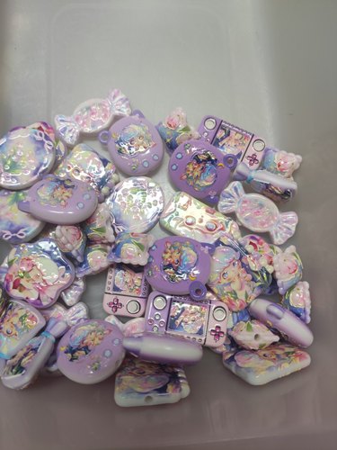 （15元包邮）10个装紫色dimoo混款混发116-017
