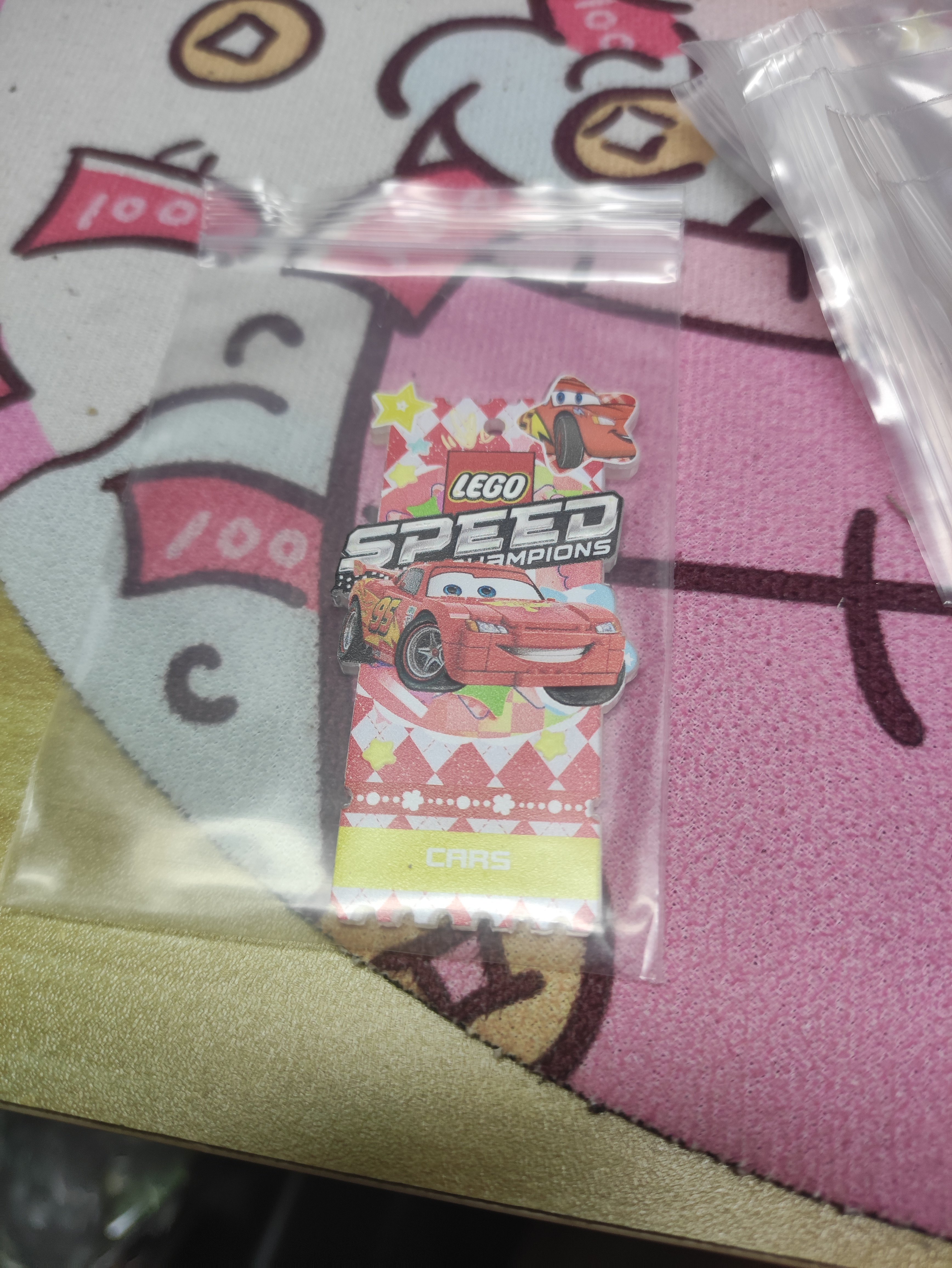 15元包邮）一片装乐高赛车异形