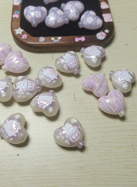 一个流光云锦气球紫色气球双面浮雕