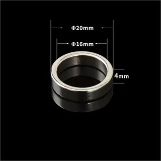 强磁环 20*4孔16（mm）磁戒指 圆形带孔强磁铁 强力吸铁石 磁钢