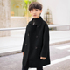 男童呢子大衣毛呢外套2025秋冬新款 儿童洋气尼子中大童洋气男孩