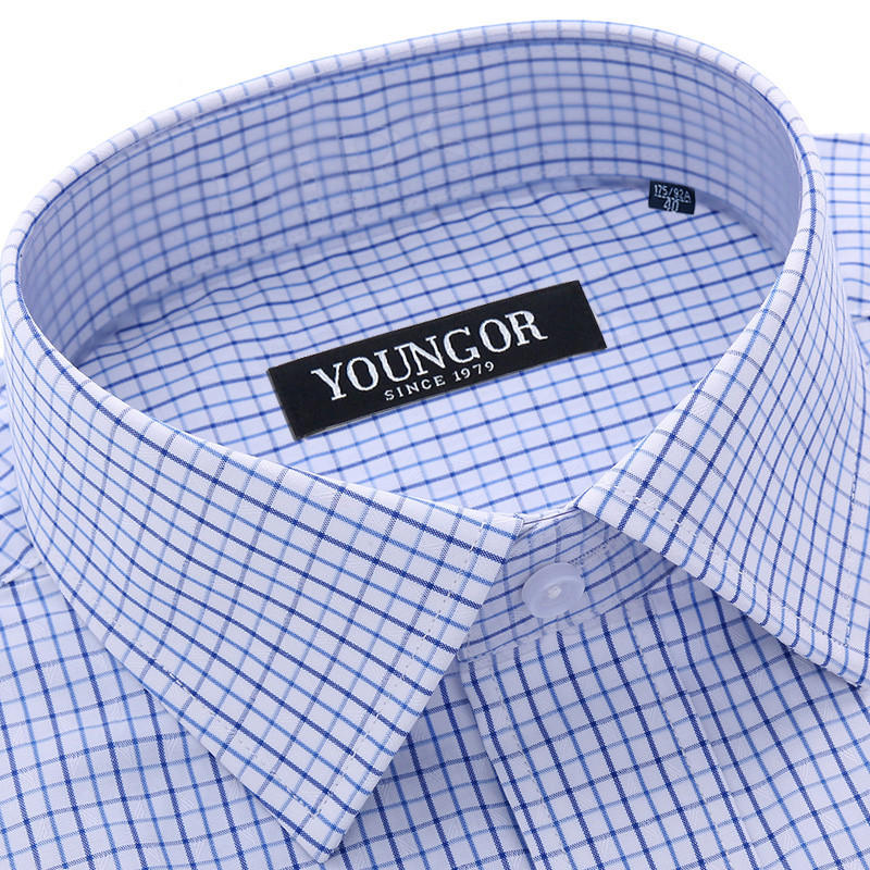 专柜正品夏季衬衫短袖dp中年大码