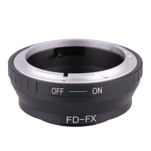高精度 佳能FD-FX 转接环 佳能FD镜头转富士FX微单 X-T1 X-E2