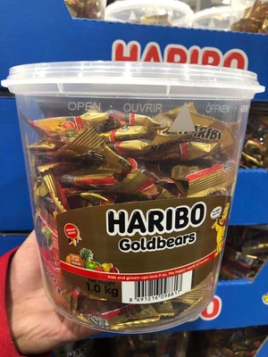 现货德国进口Haribo软糖水果