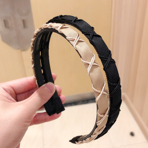 发箍布艺带内齿头箍女