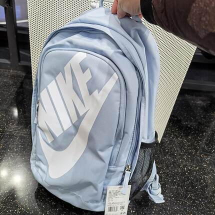 NIKE耐克学生书包旅行包训练旅行包大容量运动包蓝色背包双肩包