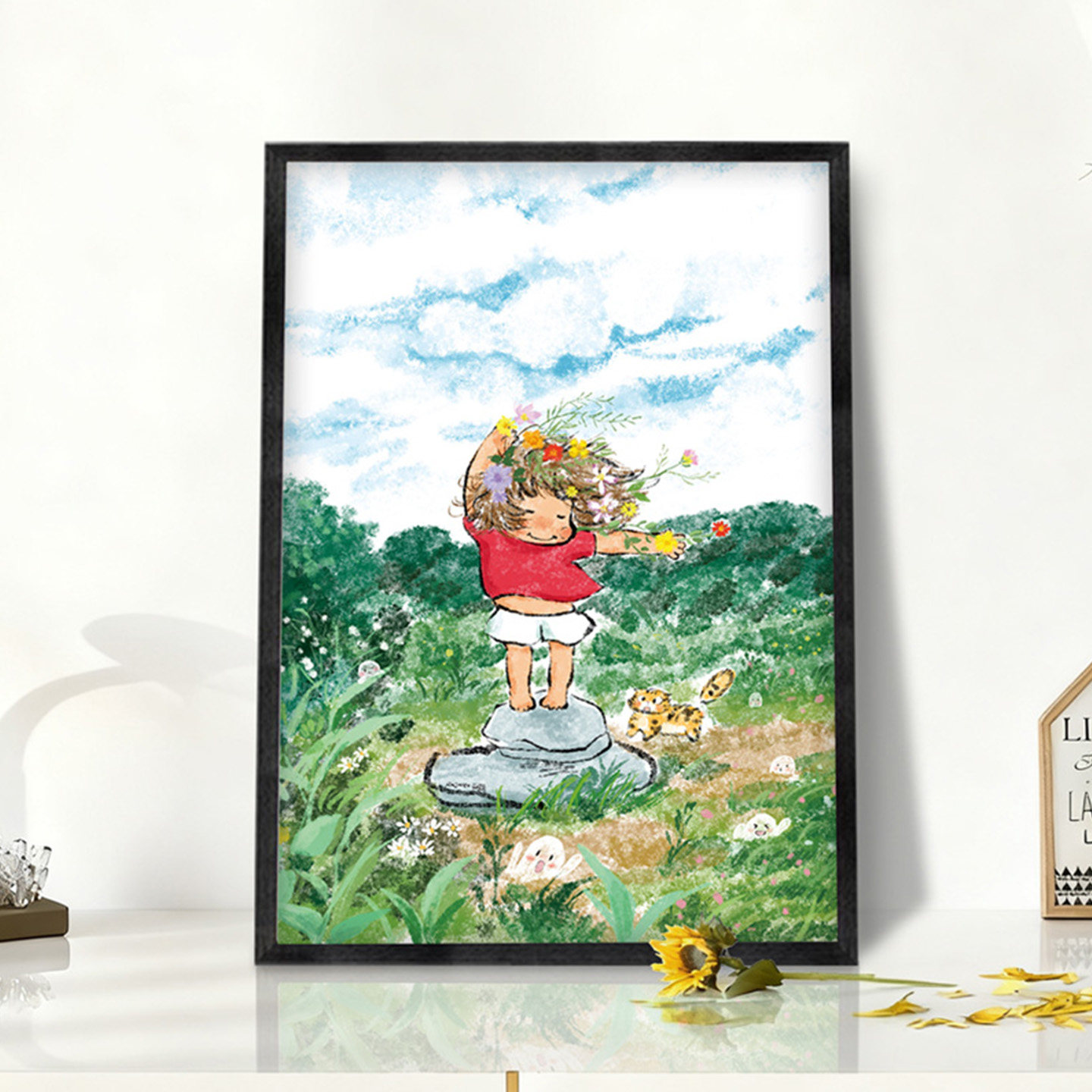 botop自在生长女孩12岁以上拼图