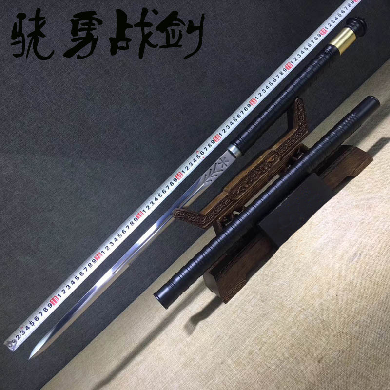Longquan sword Han Jian Sword Double groove Qin Jian Sword cane a cane one manganese steel Edgein the Arts and crafts , Folk arts and crafts Features , Related sword , Swords  category - from Buy2taobao.com to provide professional Taobao agent buy service