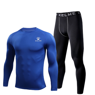 卡尔美足球训练服儿童防寒保暖