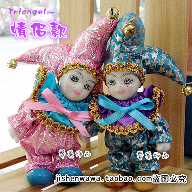 包邮- 正版吉神娃娃 全城热恋Triangel 守护缘分天使 祈缘情侣款