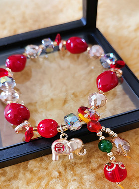 本命年手串女款手链福龙象手串