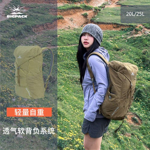 轻便携通勤旅行大容量百搭双肩包