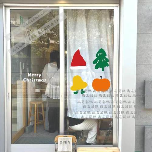 ins风圣诞节贴纸节日氛围装饰