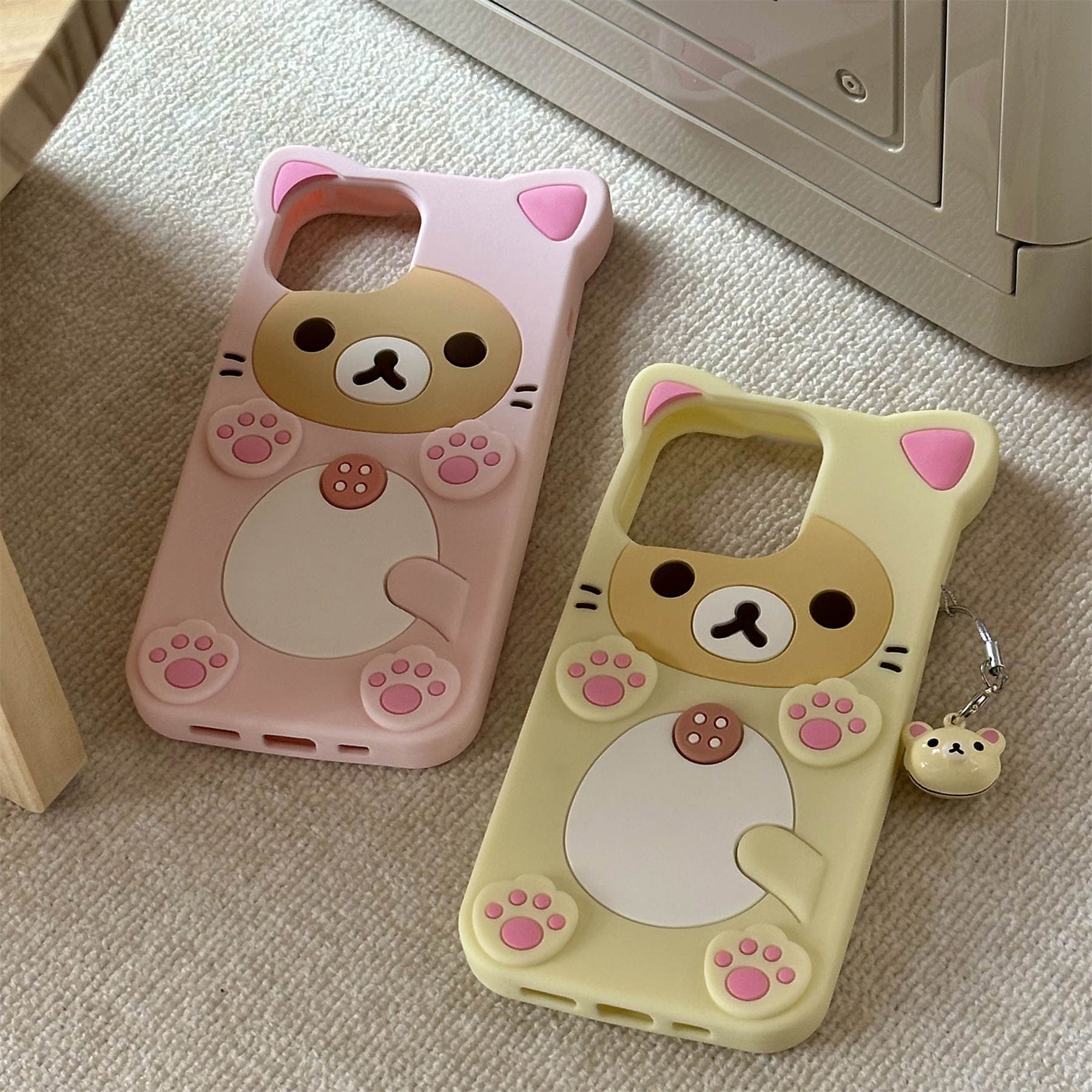《日单品质》轻松熊手机壳