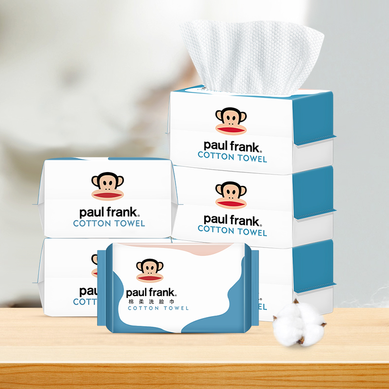Paulfrank大嘴猴棉柔巾洗脸巾