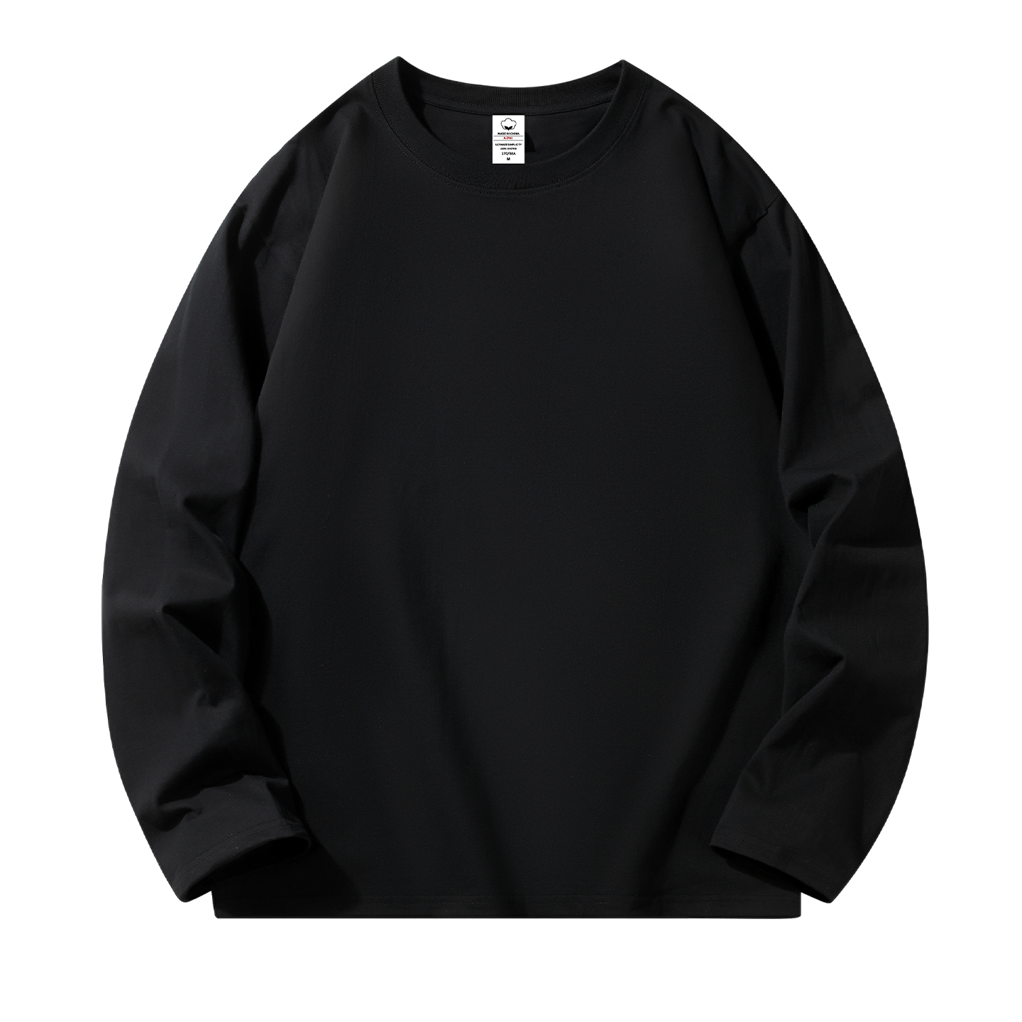 新款230g纯棉圆领T恤宽松