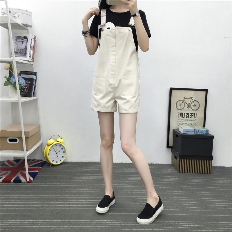 连体衣服女装春夏中学生牛仔背带裤显瘦吊带连体裤休闲连身裤短裤|ruв категории Женская одежда, брюки, брюки - от Buy2taobao.com для оказания профессиональной услуги покупки агента Taobao