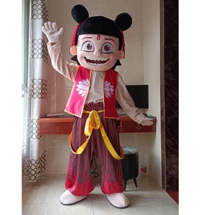 魔童降世卡通人偶服装cos哪吒敖丙玩偶服表演服饰吉祥物套装动漫