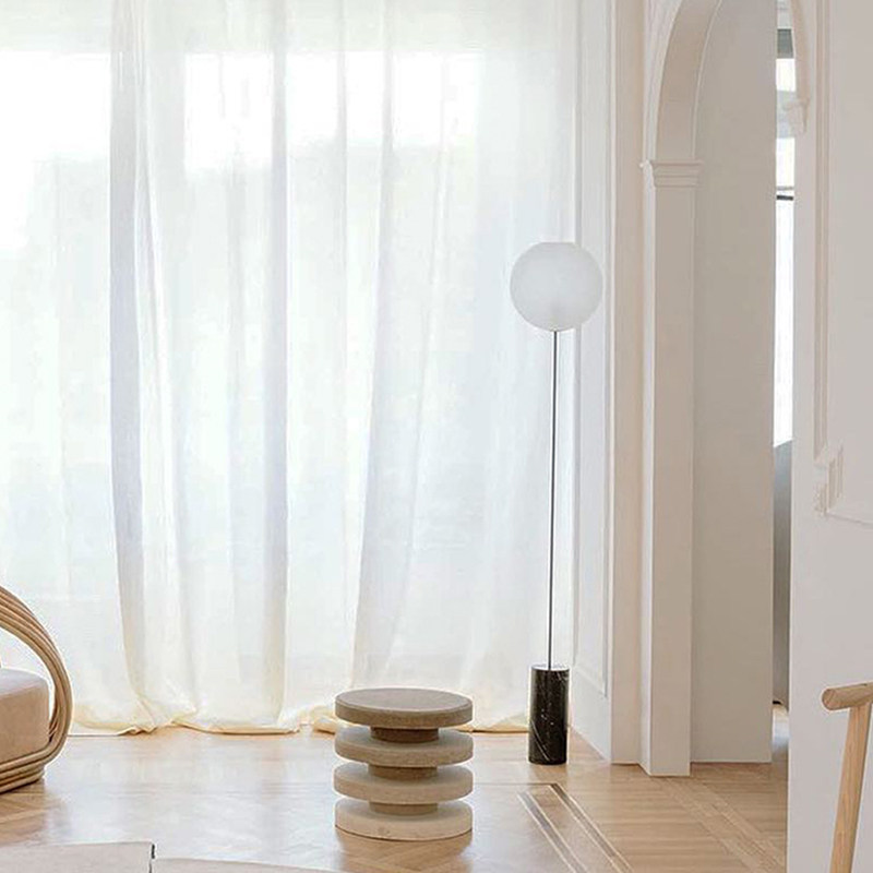 意大利进口GIOPATOC＆SCOOMBES Soffio现代轻奢客厅玻璃落地灯