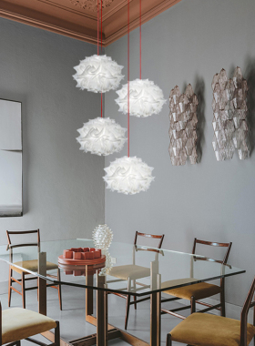 意大利原装进口Slamp Veli 别墅复式挑空楼梯灯奢华浪漫创意吊灯