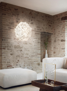 意大利进口 Slamp Veli玄关卧室客厅简约现代叶子花瓣吸顶灯