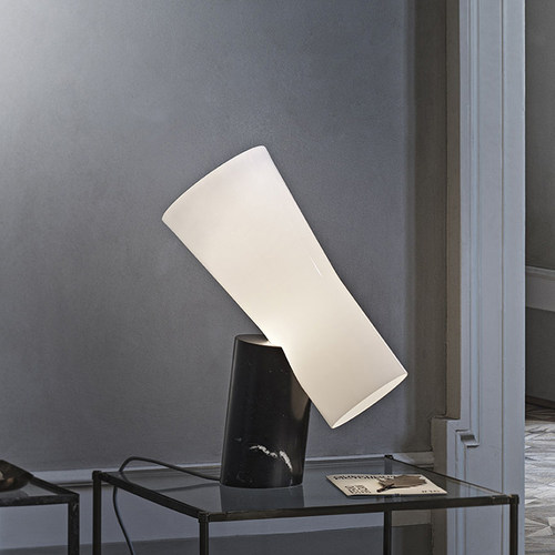 意大利进口Foscarini Nile现代简约书房装饰玻璃大理石台灯