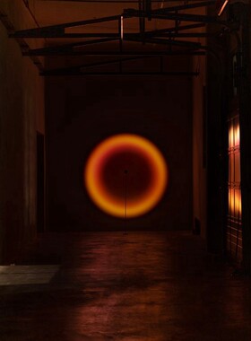 意大利Mandalaki Halo Black Hole黑洞落日投影灯高端艺术装饰灯