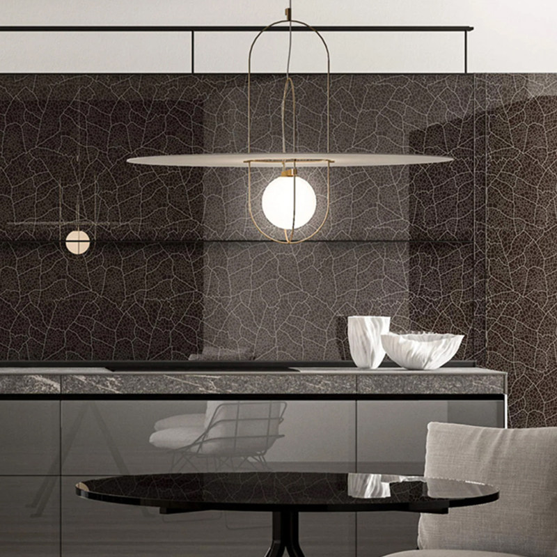 意大利进口正品Fontana Arte Setareh 北欧客厅卧室床头简约吊灯