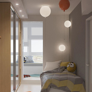 捷克进口Brokis Memory气球灯儿童房卧室吸顶灯亮面小号