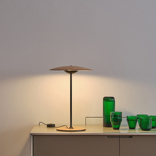西班牙原装 Ginger木制LED卧室床头客厅北欧台灯可调光 进口Marset