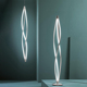 意大利原装 WIND餐厅吧台卧室简约异形创意落地灯 THE 进口Nemo