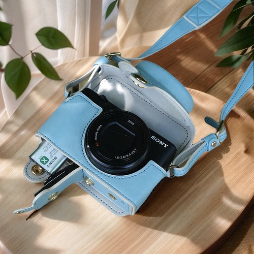 索尼ZV1相机包RX100皮套