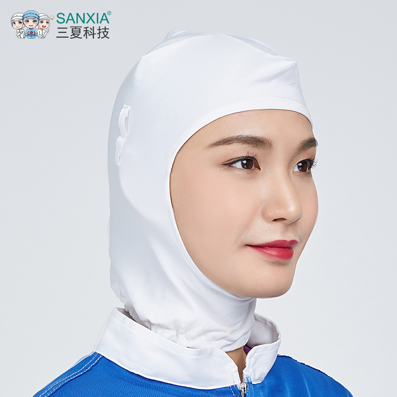 三夏食品厂工作帽吸湿排汗