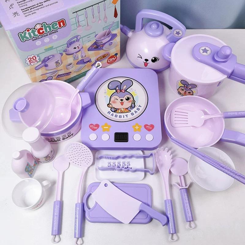 儿童做饭煮饭过家家仿真厨房玩具