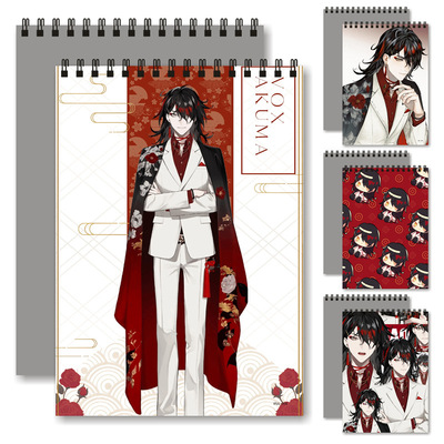 彩虹社Nijisanji小盒Vox Akuma绘画本A4手绘本稿本16k速写素描本