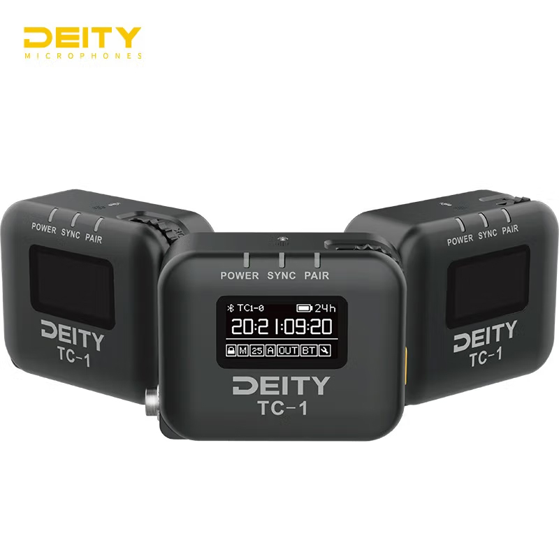 长沙现货 谛听(DEITY)TC-1时码器麦克风视频录音收音广兼容长续航小巧轻便远程APP控制互联多机位时间码同步